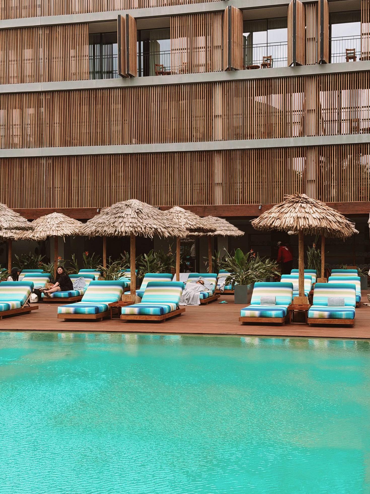 Poolside Relaxation